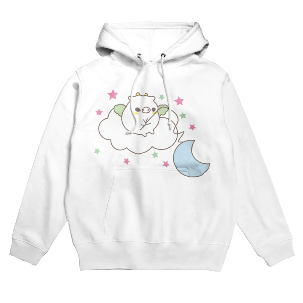 Boo!の豚ドラゴン Hoodie