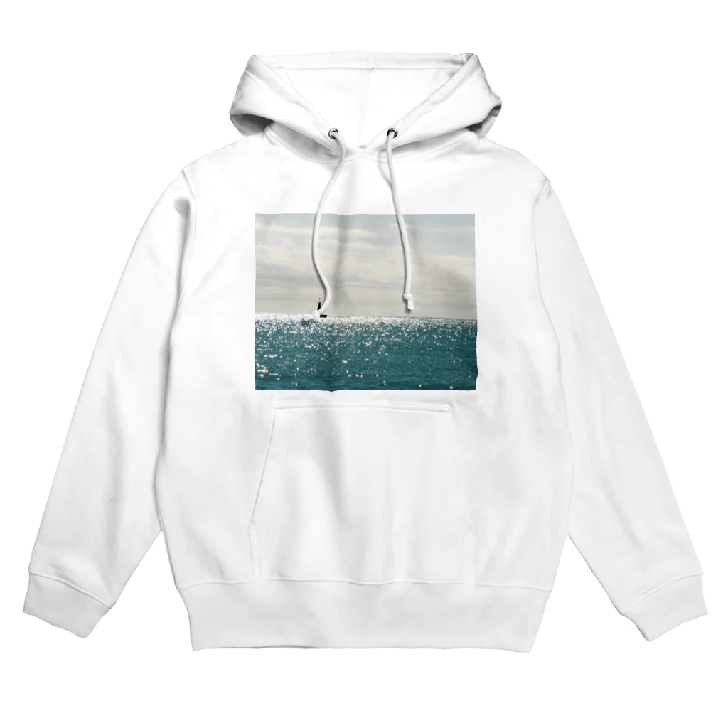 Camera! ファクトリーのAqua blue  Hoodie