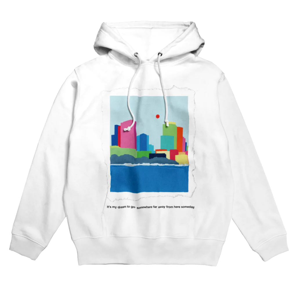 梅雨明けshopの港街の Hoodie