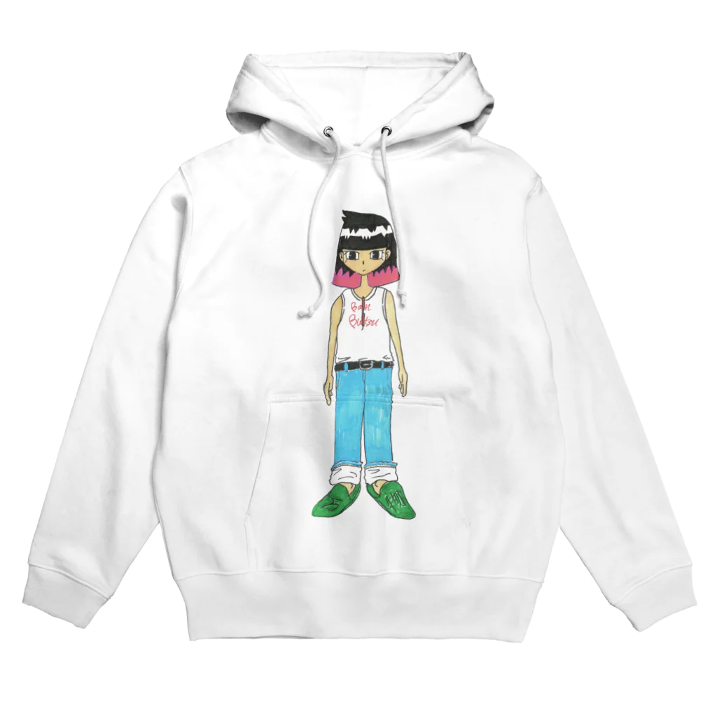 ユダの工事現場のモネちゃん Hoodie