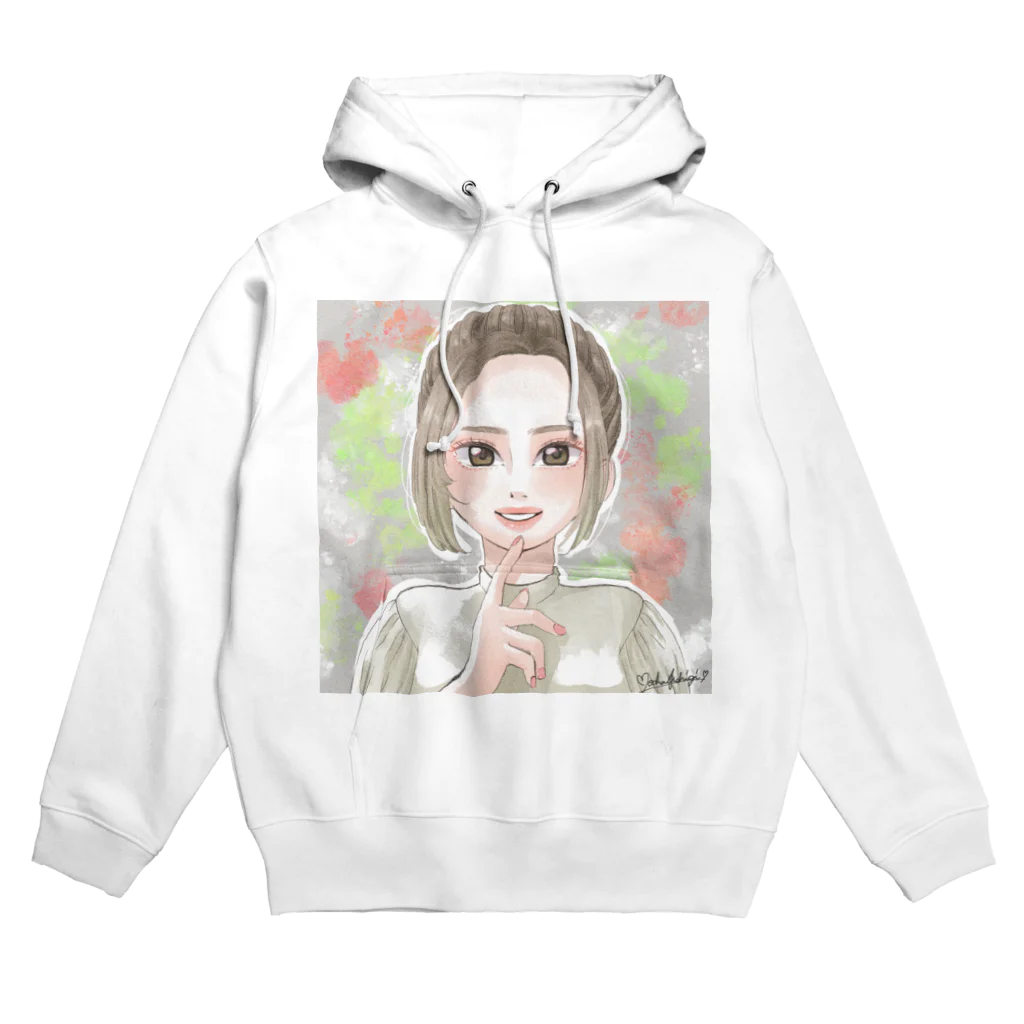 もかふしぎ🐰のナチュラルメイク Hoodie