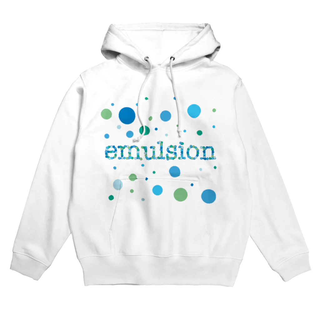 AcappelLabo オンラインショップのemulsionロゴ Hoodie