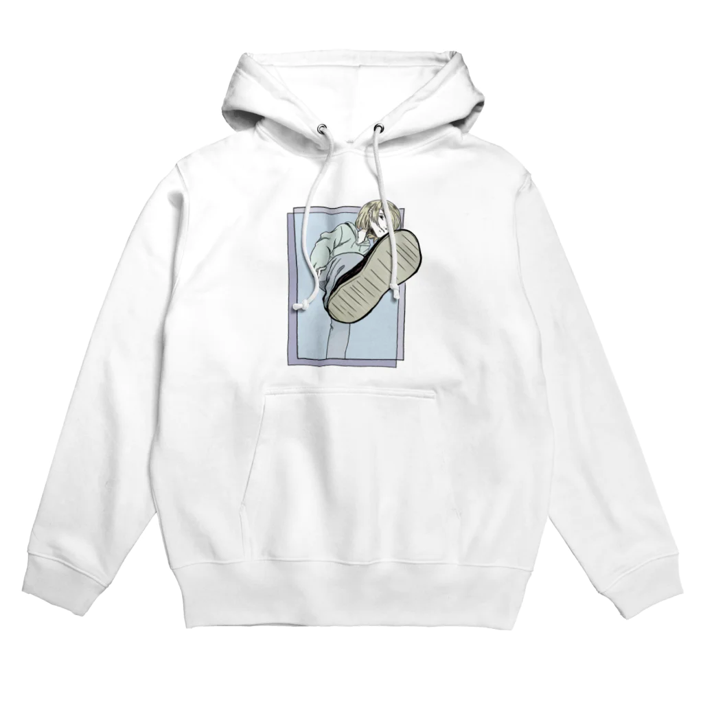 ぽちのやの足蹴 Hoodie