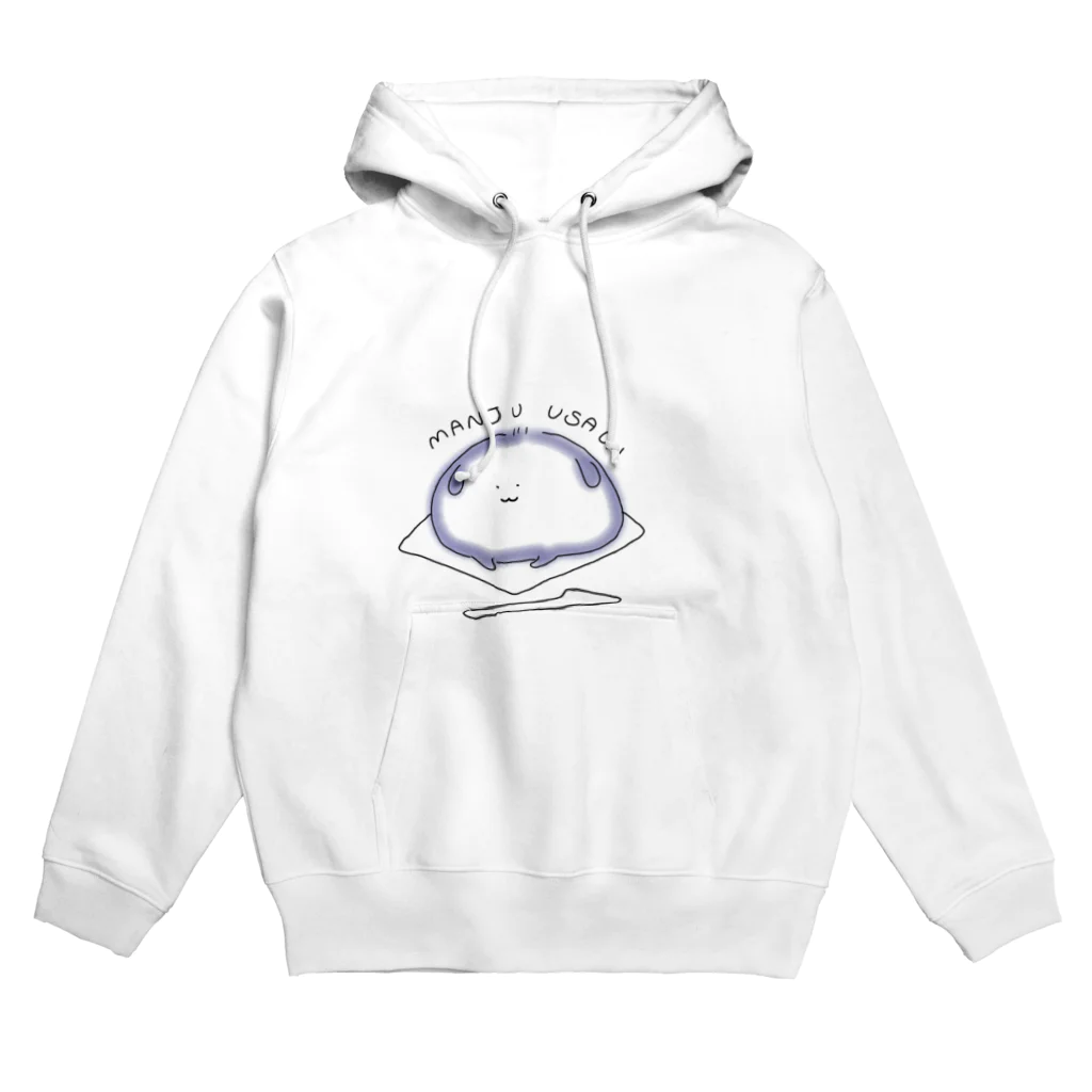 やもり屋商店のまんじゅうさぎ(ろっぷ) Hoodie