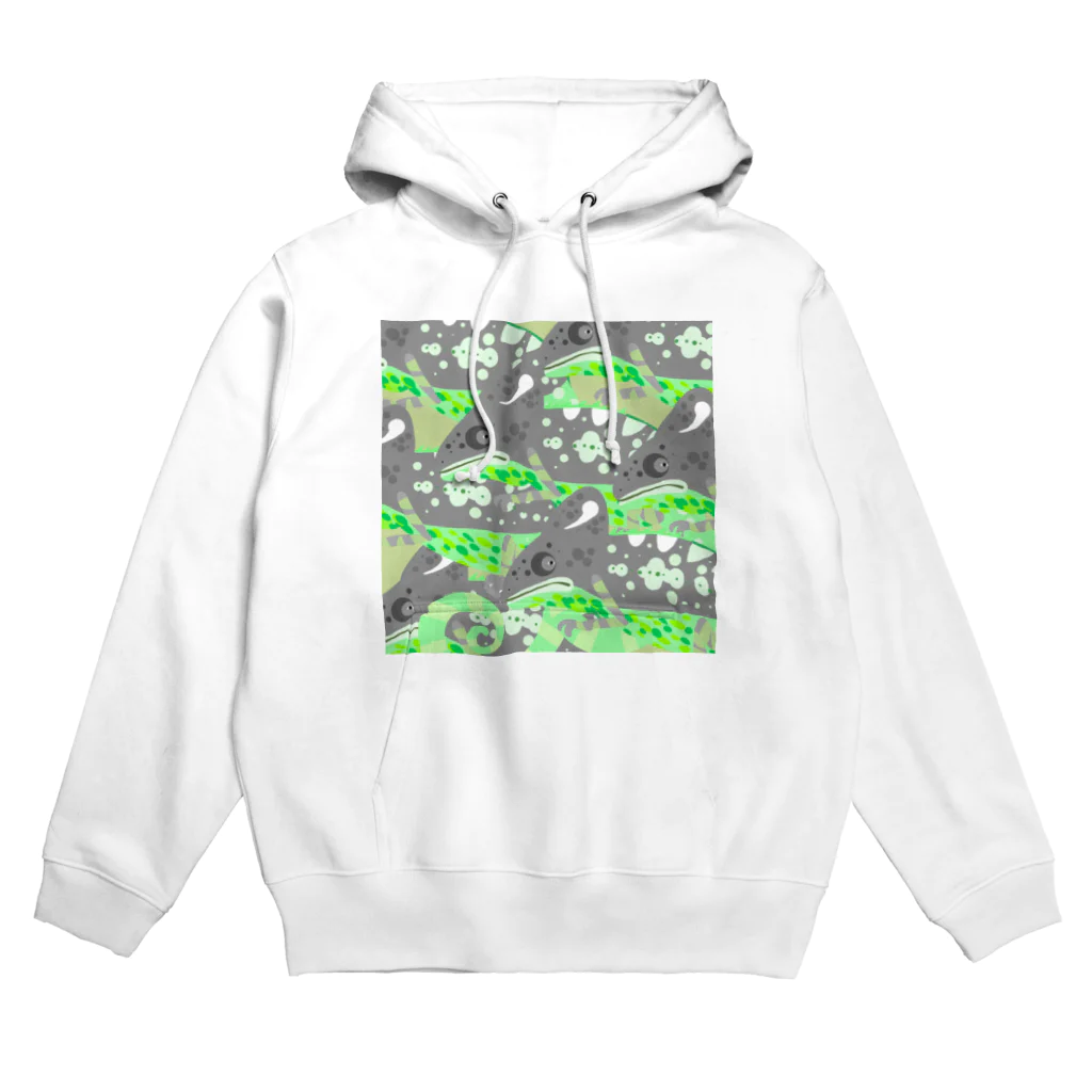 ムーの狂気的なカメレオン  Hoodie