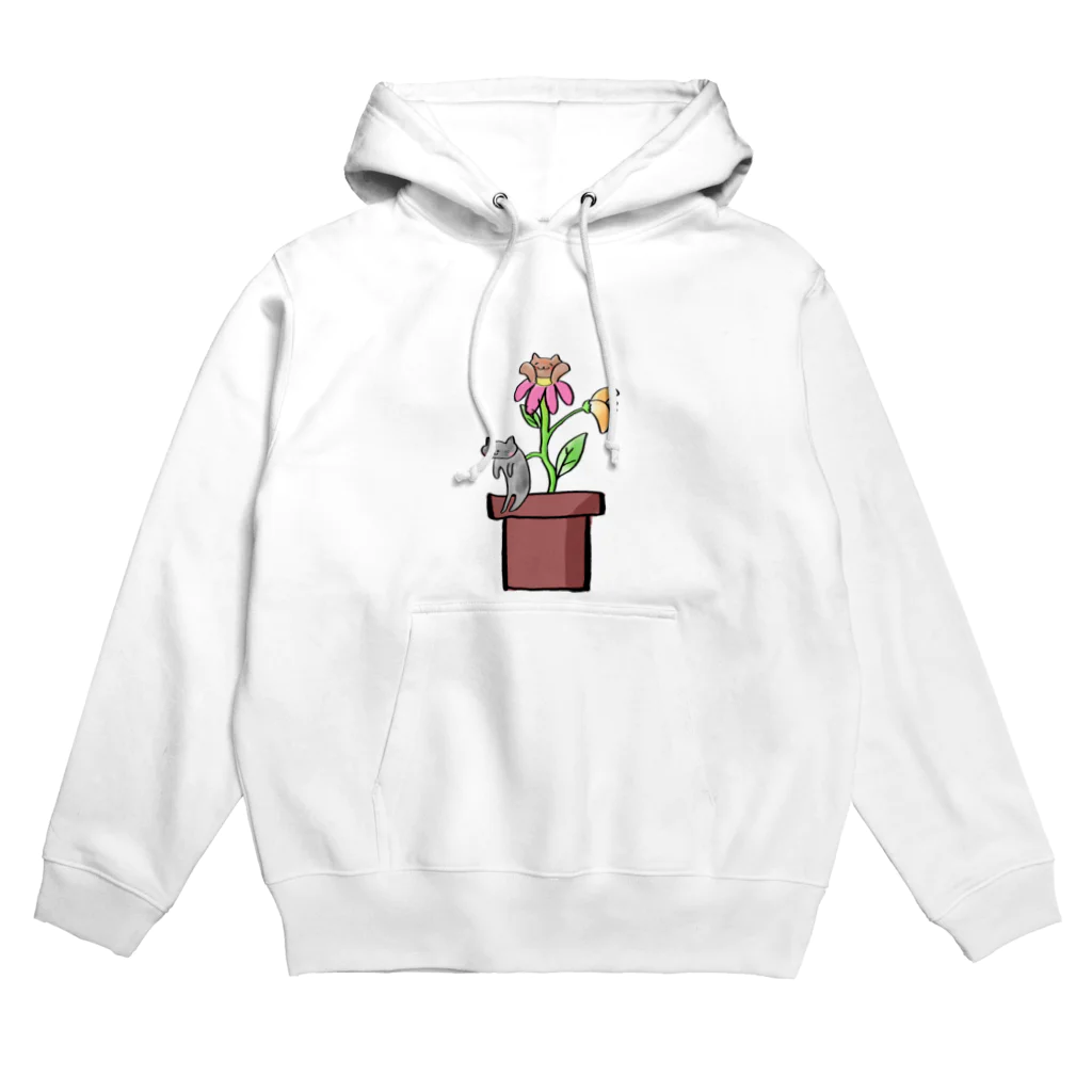 margaritaの観猫植物 Hoodie