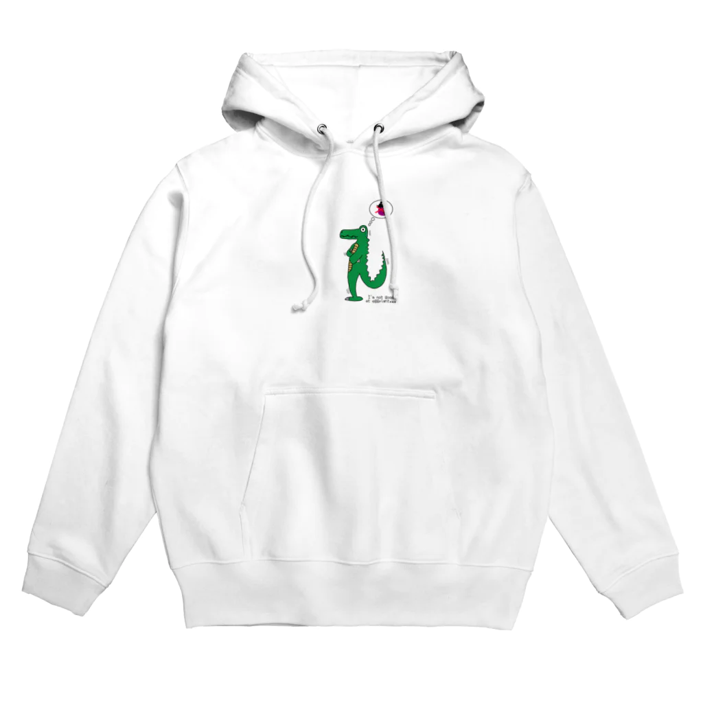 alligator_artのナスが天敵な鰐 Hoodie