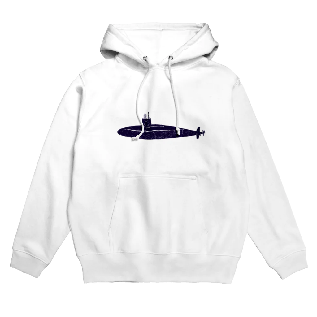 NIKORASU GOのマリンデザイン「潜水艦」 Hoodie