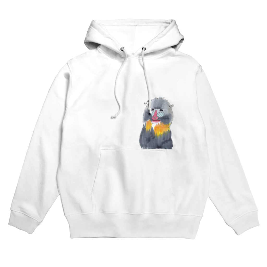 bigtree-hanaの動物園のマンドリル Hoodie