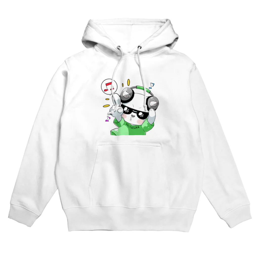 シロクマDJのノリノリしろくま Hoodie