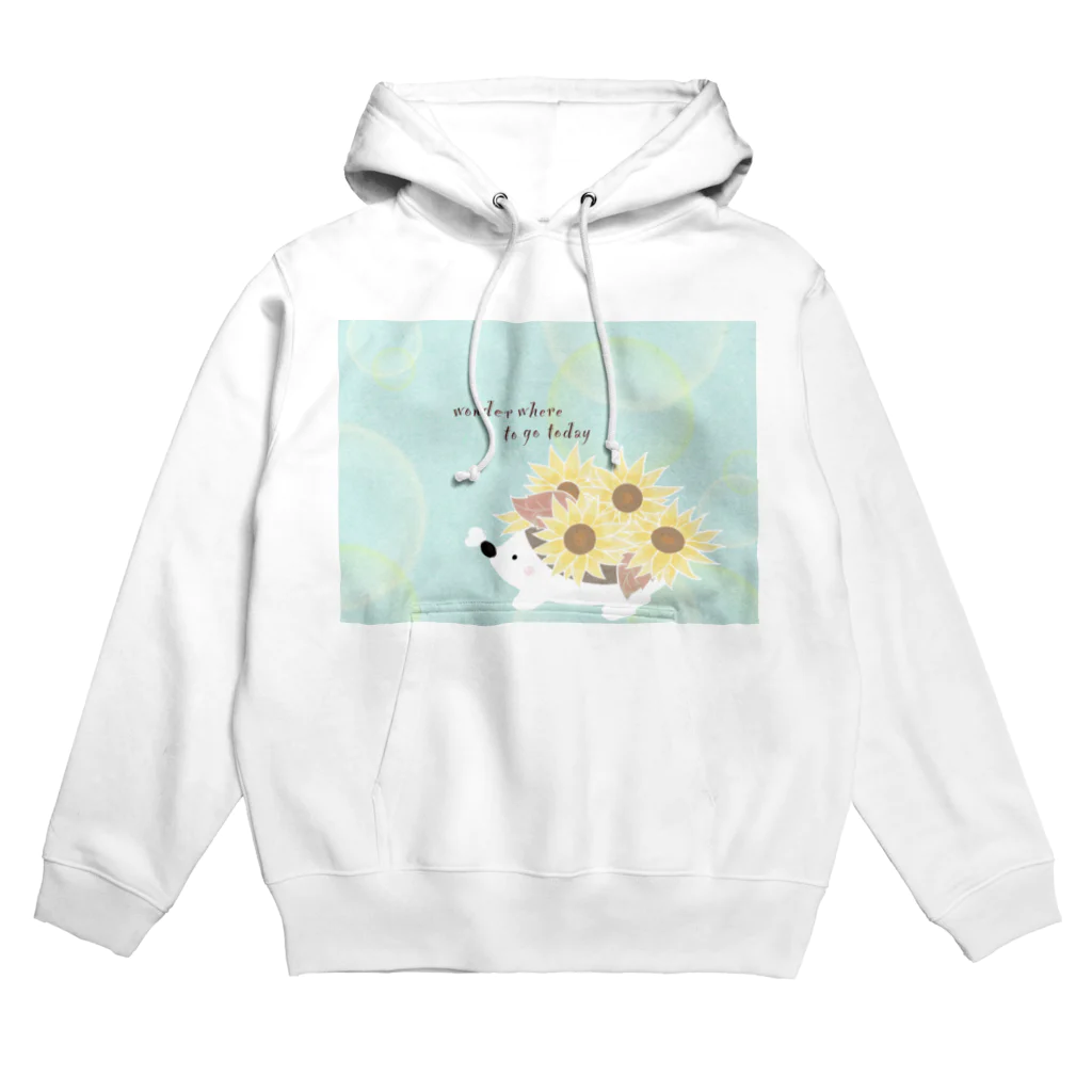 anomanocarisのハリネズミの休日 Hoodie