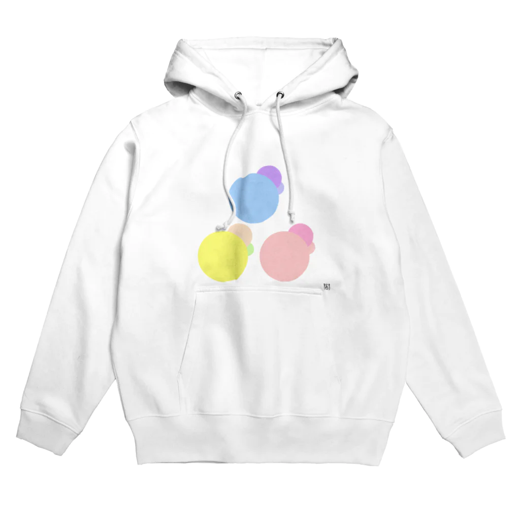 I&IのPastel color dots 3 Hoodie