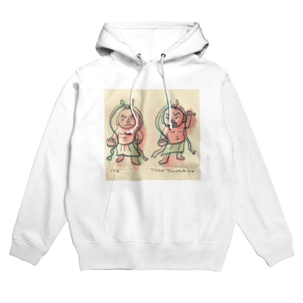 田中ひろみ(usagitv)のゆる仏画「仁王」 Hoodie