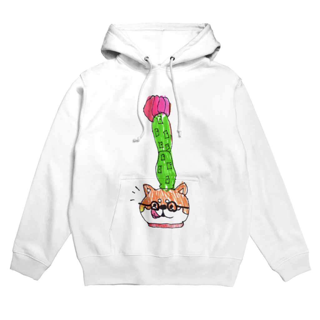 dog3doの花・りゆうくん Hoodie