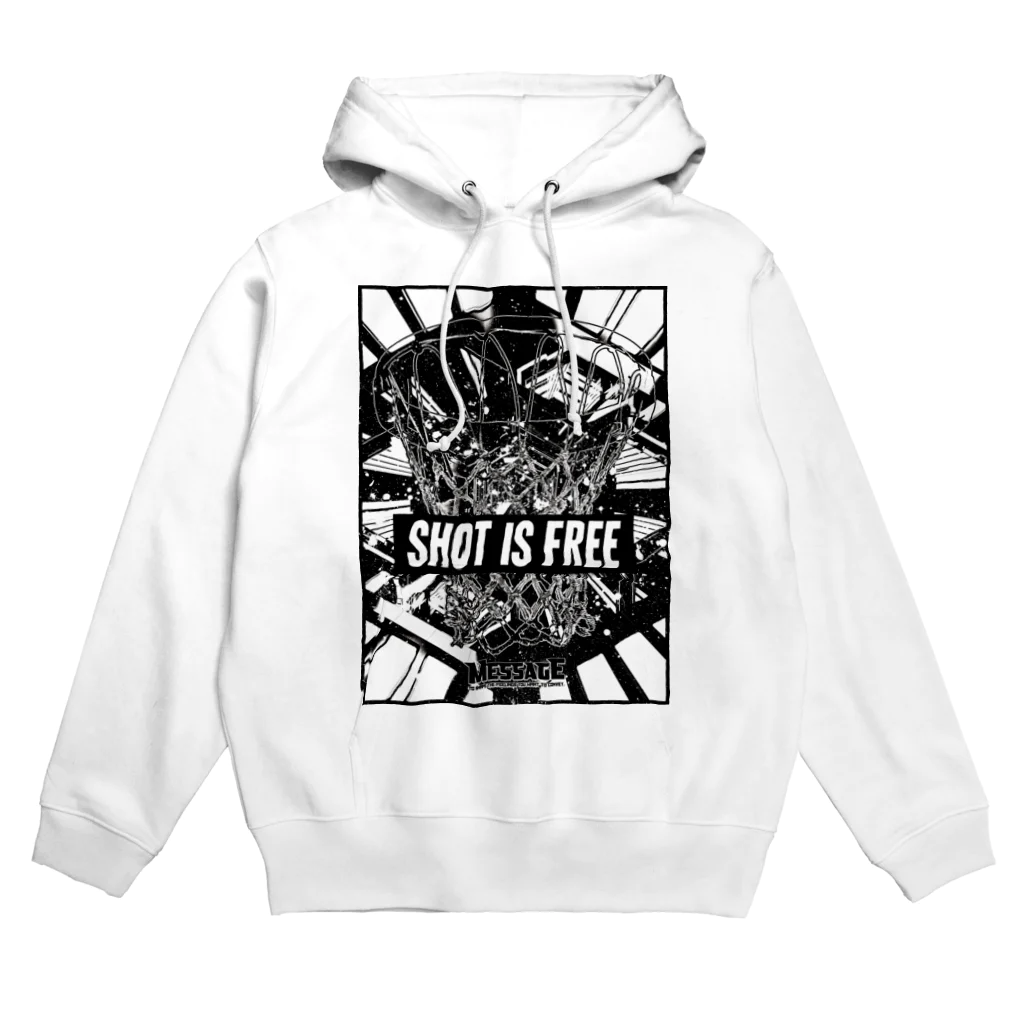 MessagEのSHOT IS FREE Hoodie