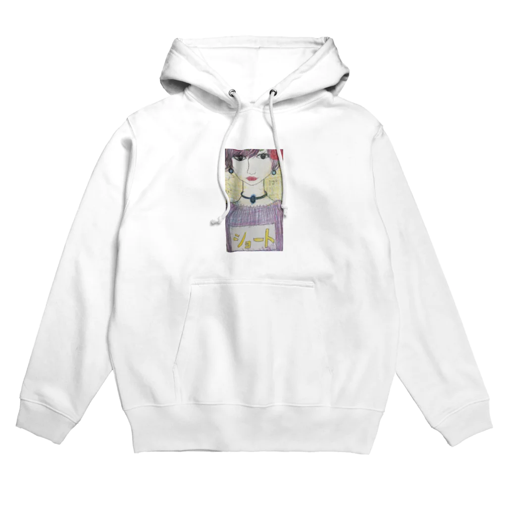 涼の居場所のショートのお嬢様 Hoodie