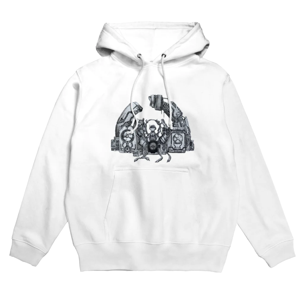 METOLの精密画パーカー Hoodie