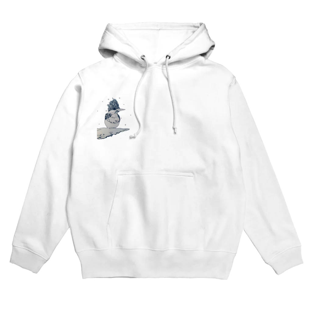 色羽にほへとのヤマセミさん Hoodie