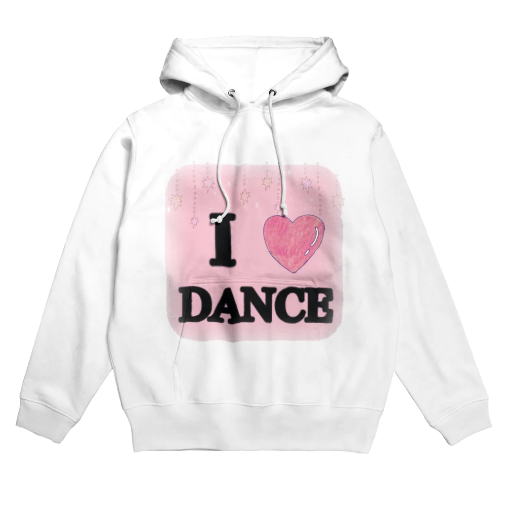 dejiry lifeのＩ love  dance Hoodie