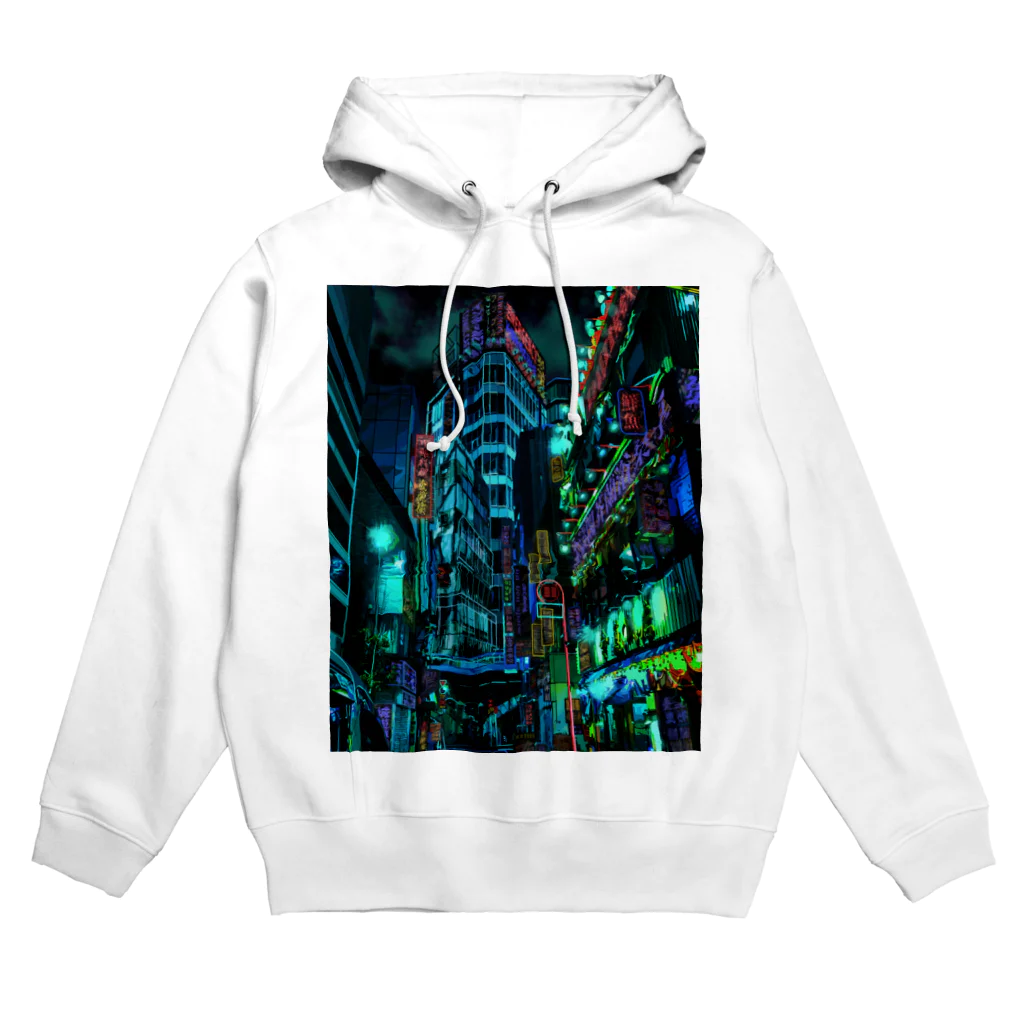 aero_acidのcyberpunk  tokyo Hoodie