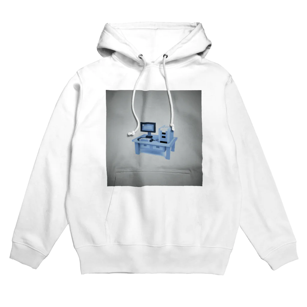 ファクトンのVOXEL DESKTOP Hoodie