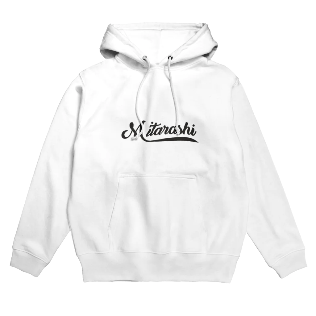 gugugustoreのベースボールロゴ（黒文字） Hoodie