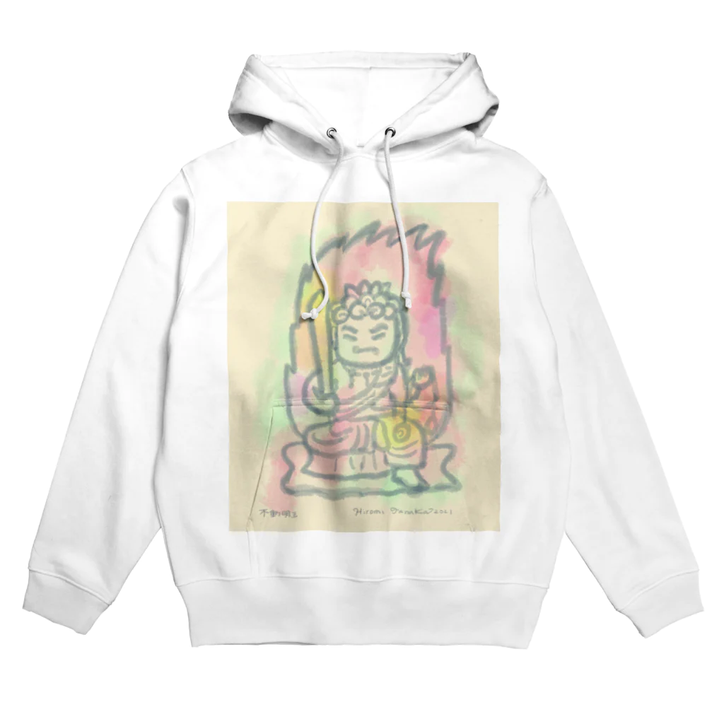 田中ひろみ(usagitv)のゆる仏画「不動明王」 Hoodie