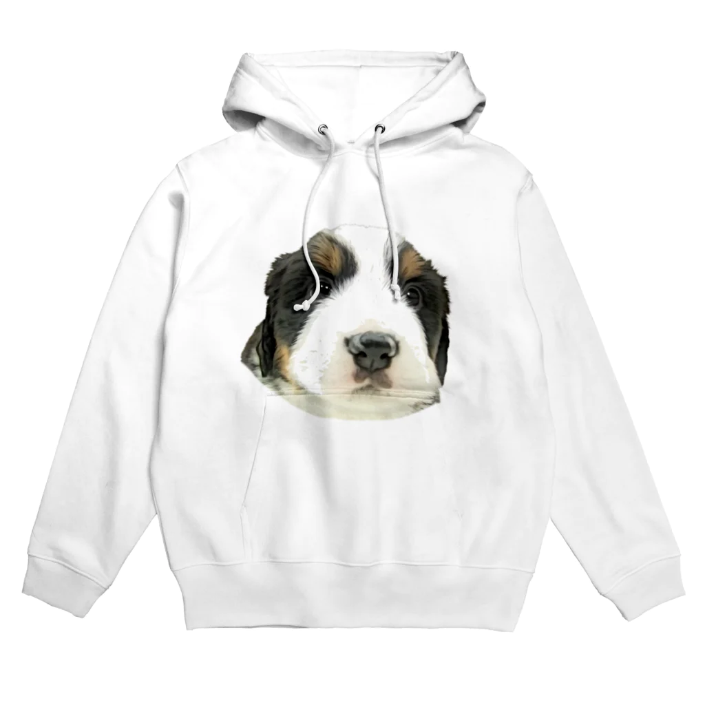 marucreateのバーニーズマウンテンドッグA　子犬 Hoodie