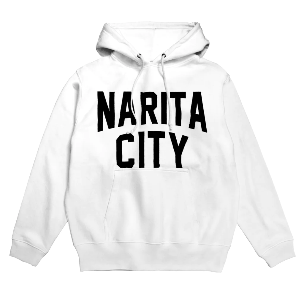 JIMOTOE Wear Local Japanの成田市 NARITA CITY ロゴブラック Hoodie