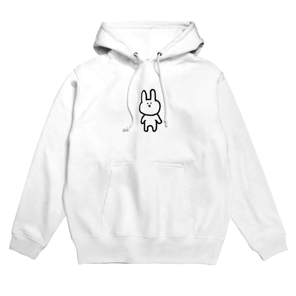 三白眼ちゃんの無個性うささん Hoodie