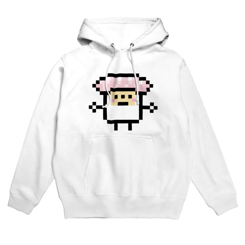 GRADUCAのPixelArt スシスッキー ビントロ Hoodie