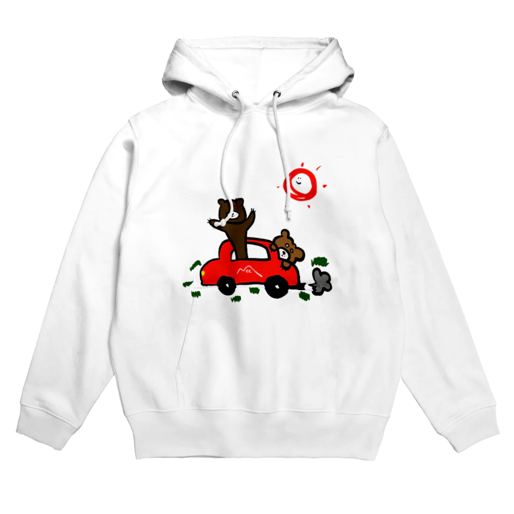 &POEMのクマ、運転始めました Hoodie