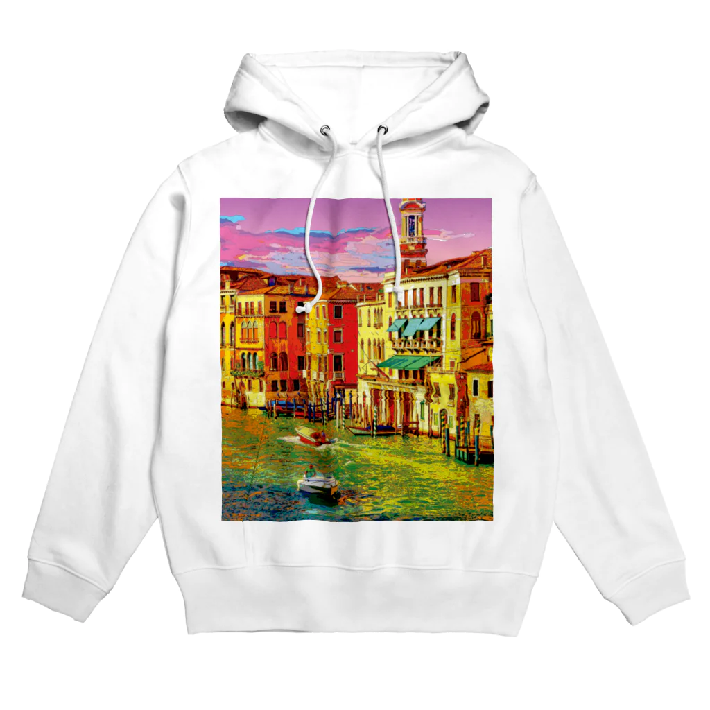 GALLERY misutawoのイタリア ヴェネツィアの夕暮れ Hoodie