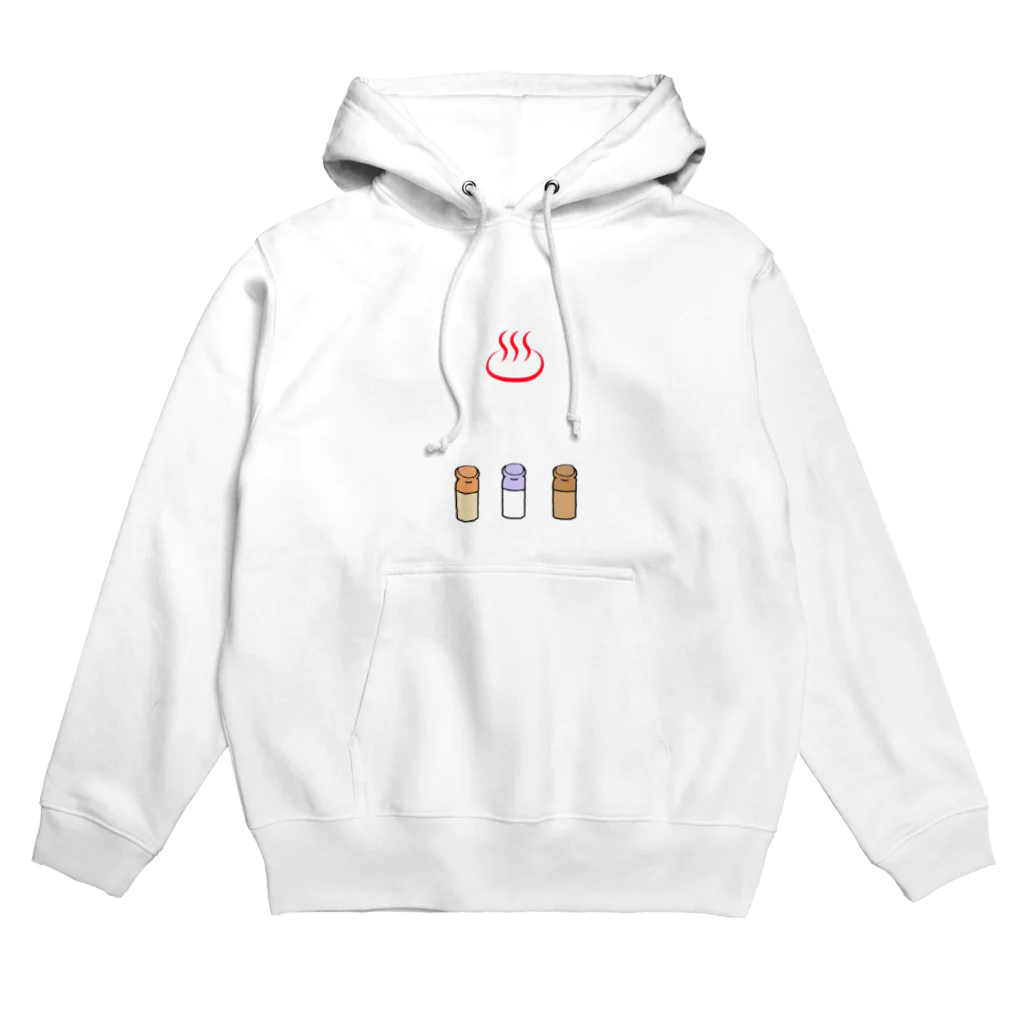 杜の魚の銭湯牛乳 Hoodie