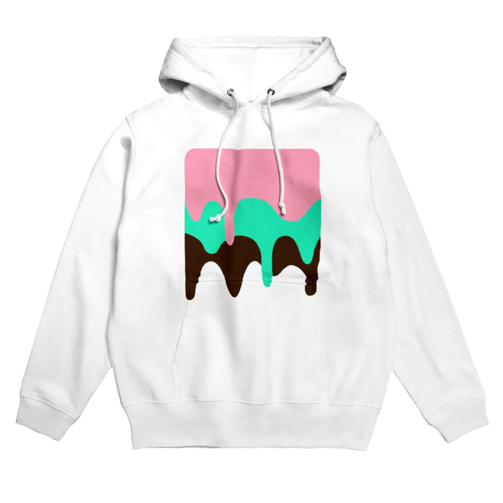 こだまのアイス Hoodie