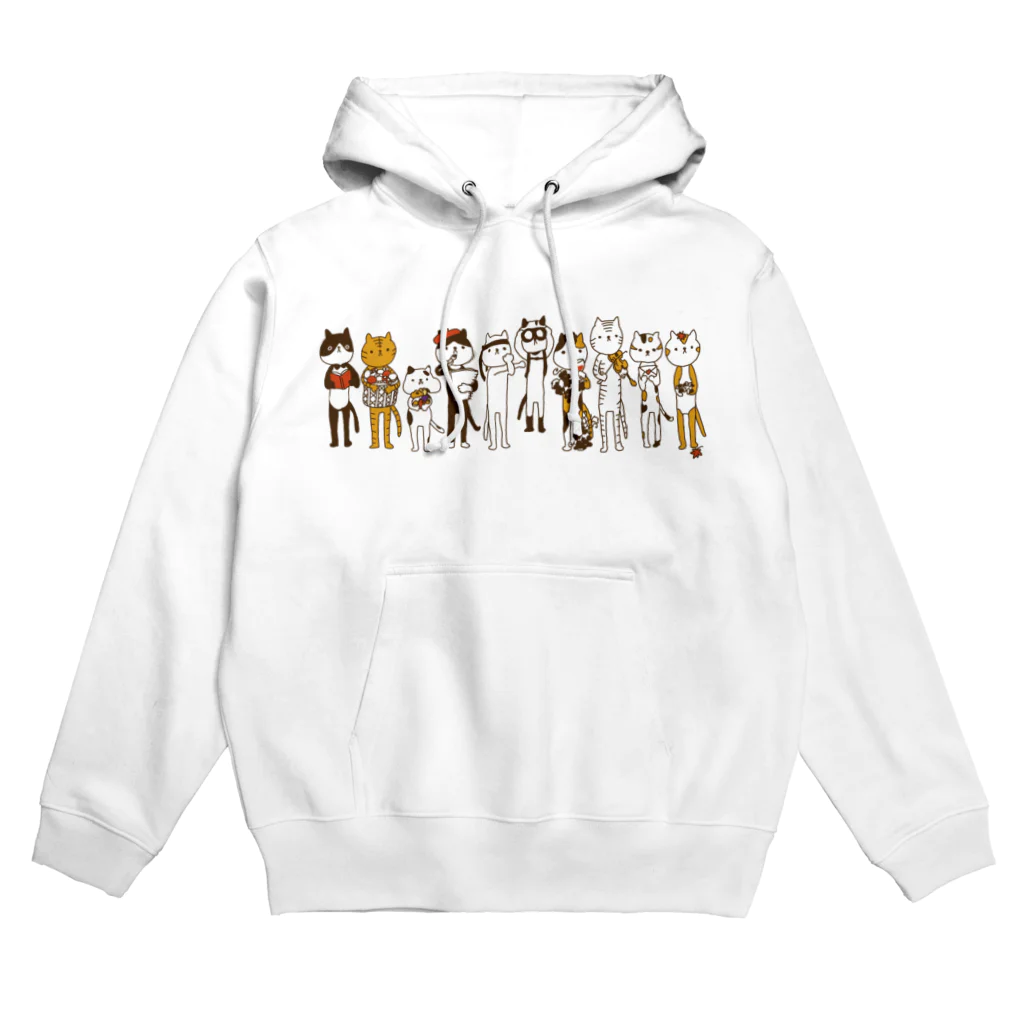 まちのやのねこねこの秋 Hoodie