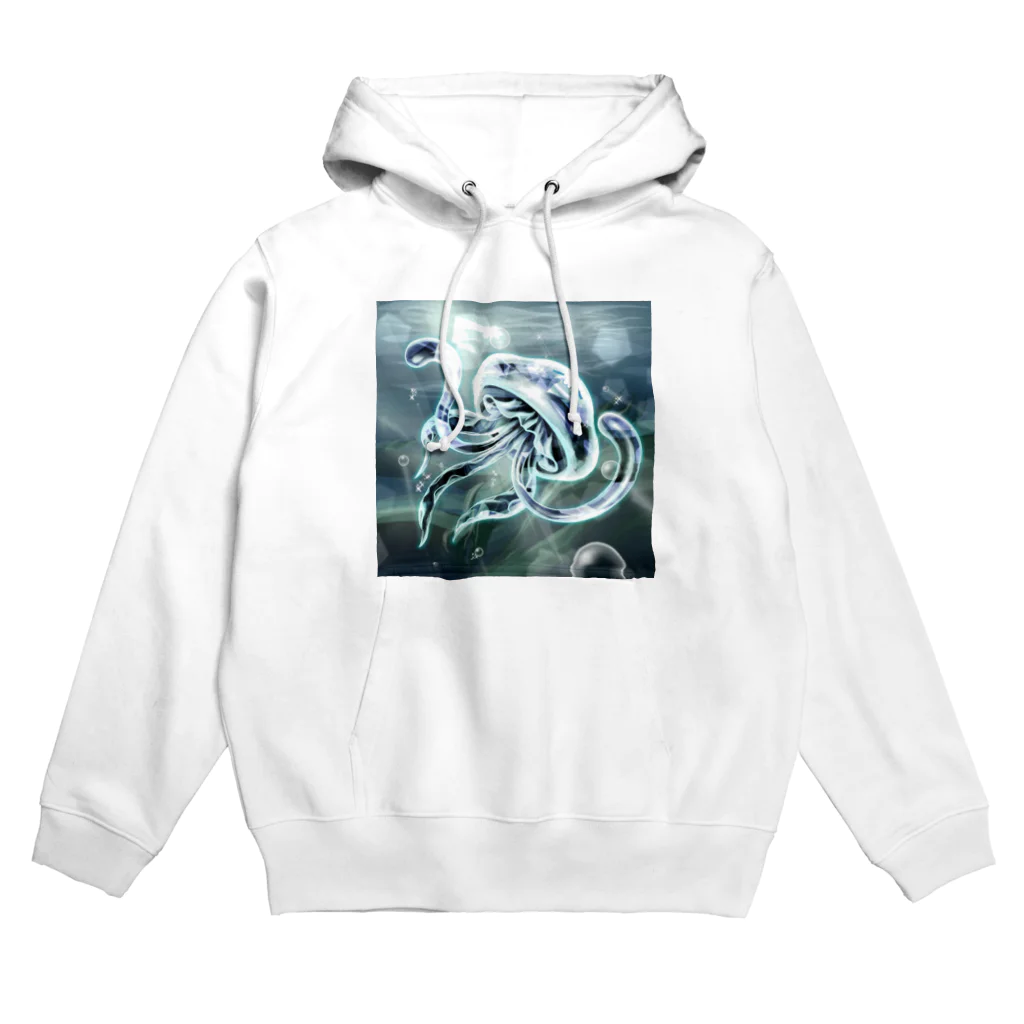 alpha_イラスト工房のジェミリーフィッシュTグッズ Hoodie