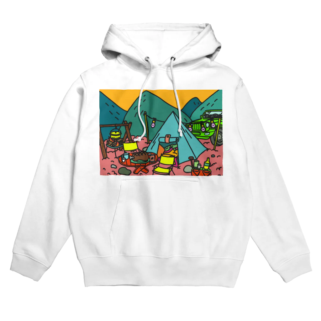 よもぎたけのこのキャンプ　秋 Hoodie