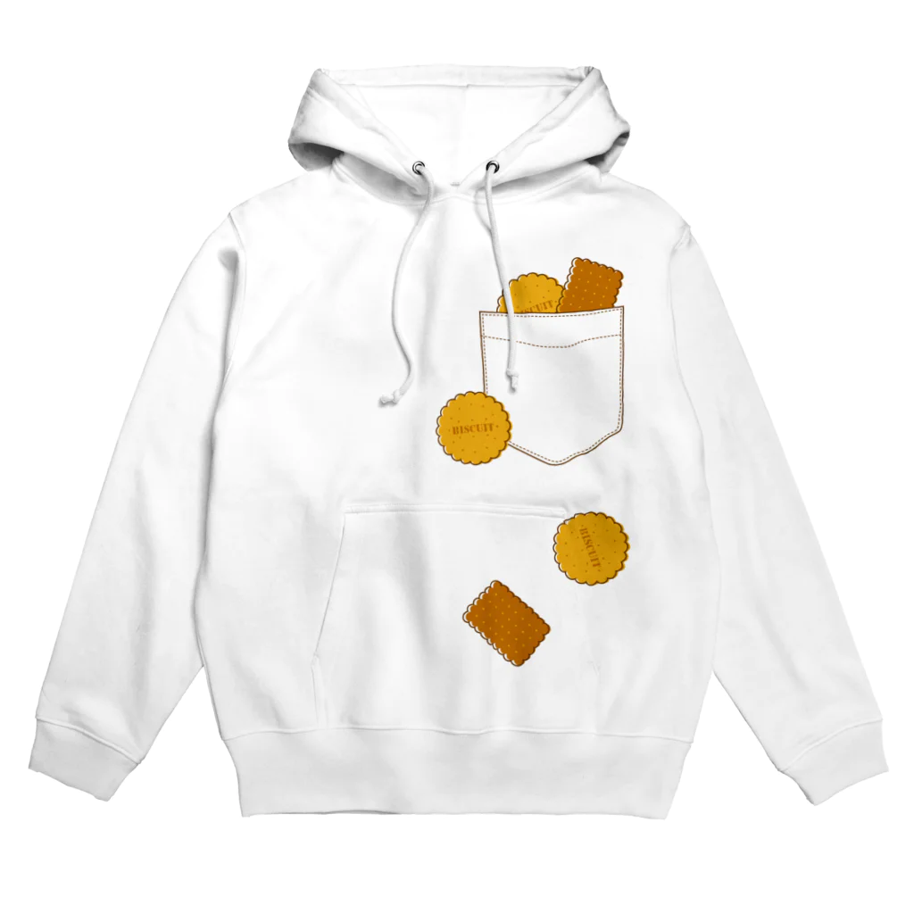 funny puppyのポケットビスケット Hoodie