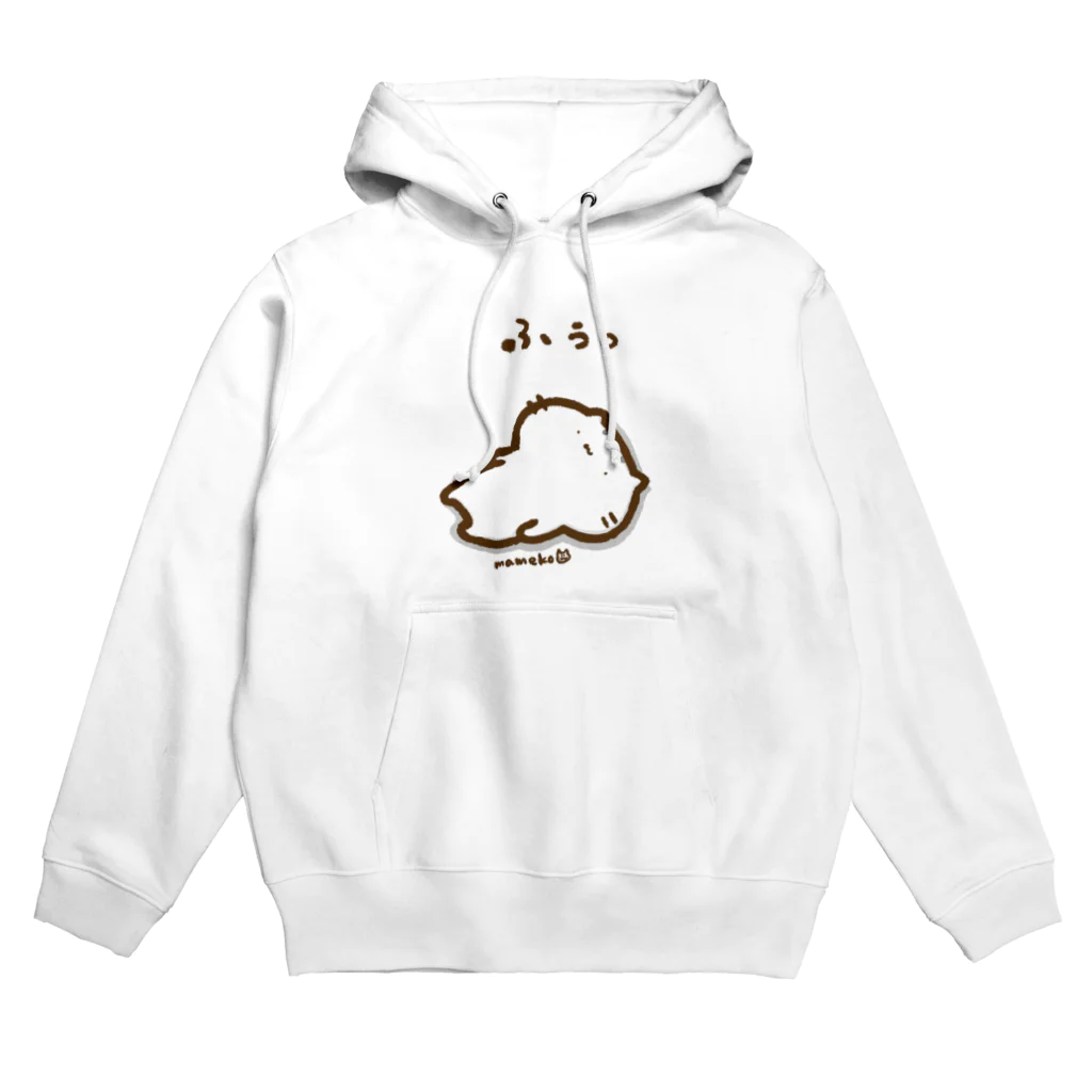 まめこ'ずショップの虚無る猫 Hoodie