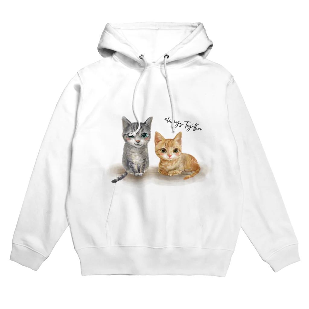 Little onesのどんくん&しまちゃん Hoodie