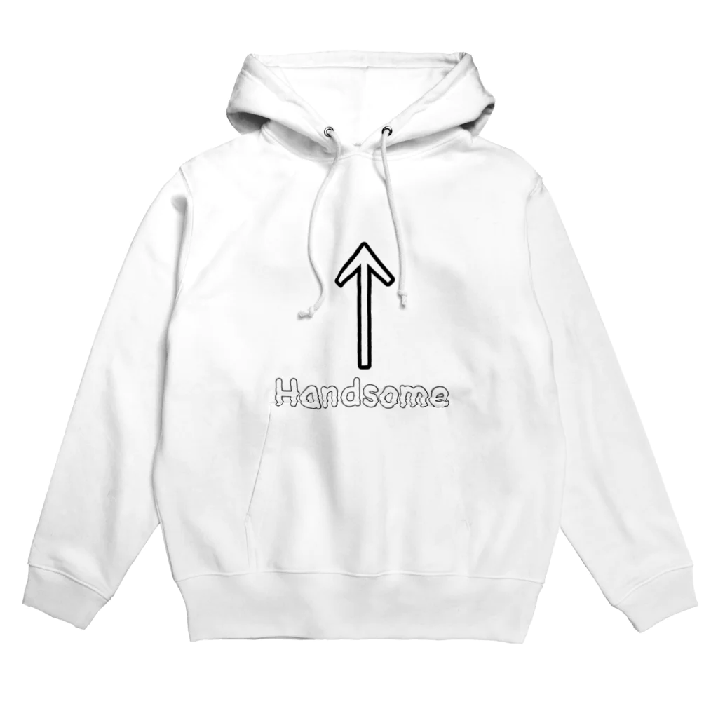 キャッのハンサム Hoodie