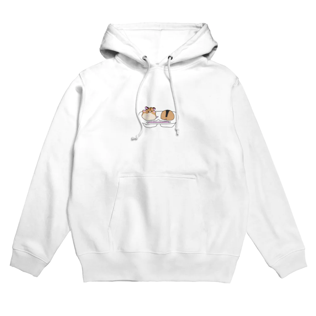 sakusaku2436のハムスター雪見だいふく Hoodie