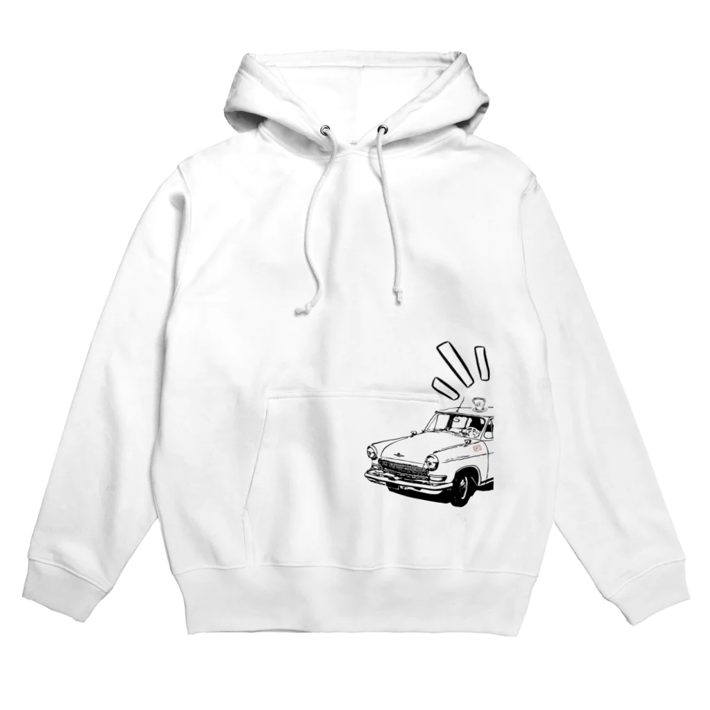 Bistro"g"MartのClassicCar＆Coffee Hoodie