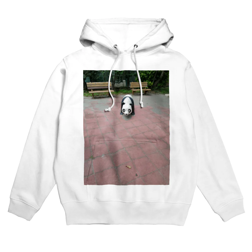 いのちばっかりさofficialのパンダ公園 Hoodie