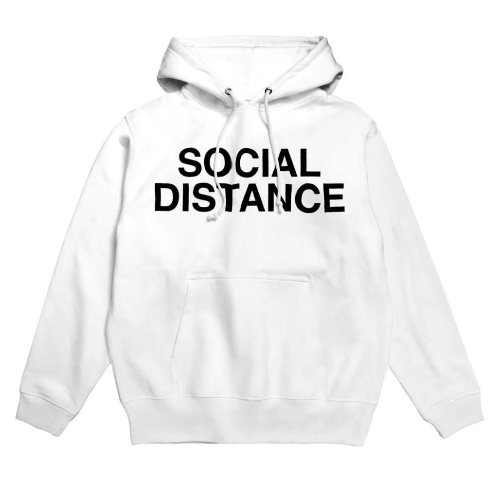 TOKYO LOGOSHOP 東京ロゴショップのSOCIAL DISTANCE-ソーシャルディスタンス- パーカー