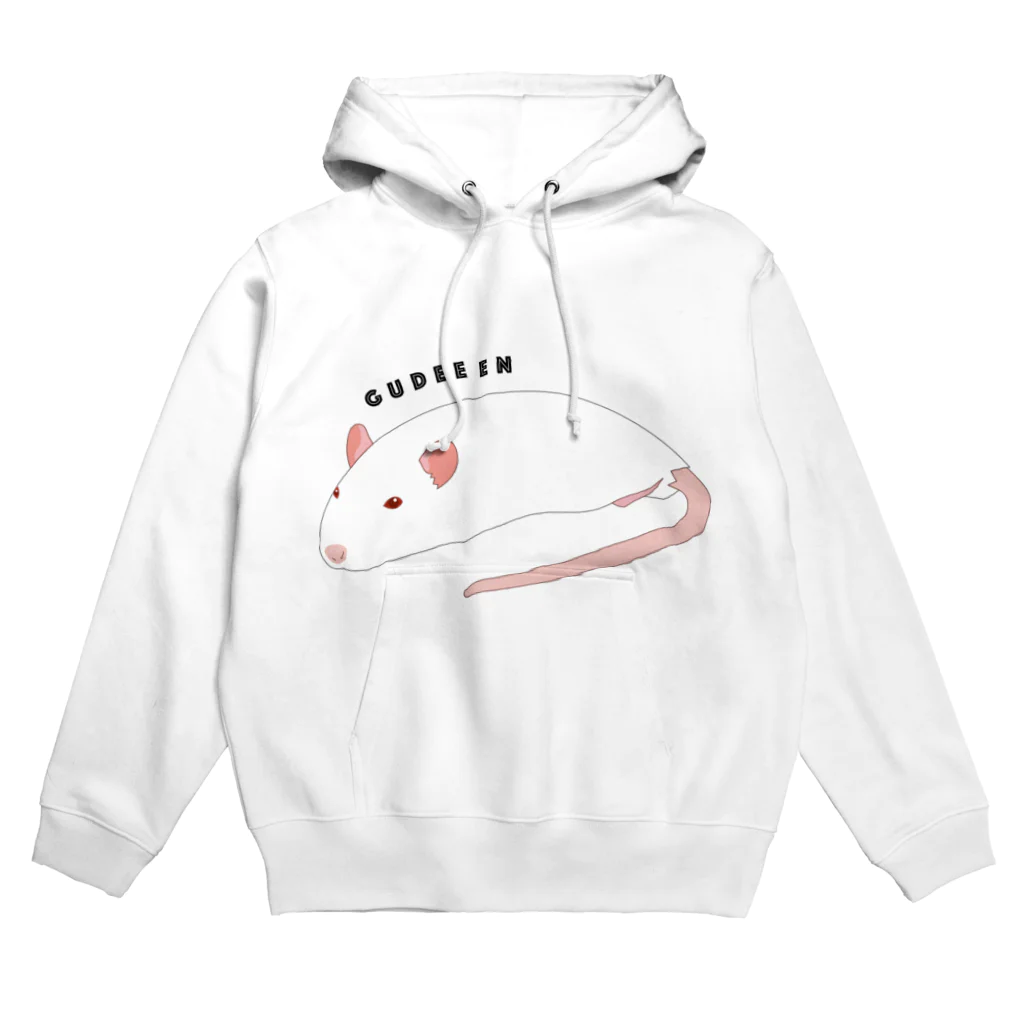 ora_arraのぐでーんってしたラット Hoodie