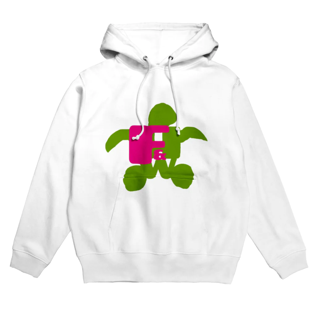 ふぃろのHello world and Friend ロゴマーク亀 Hoodie