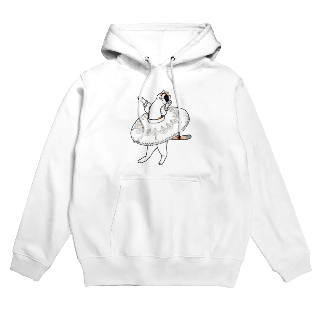 小町 by maltamarieの眠れる森の猫(ルーナちゃん） Hoodie