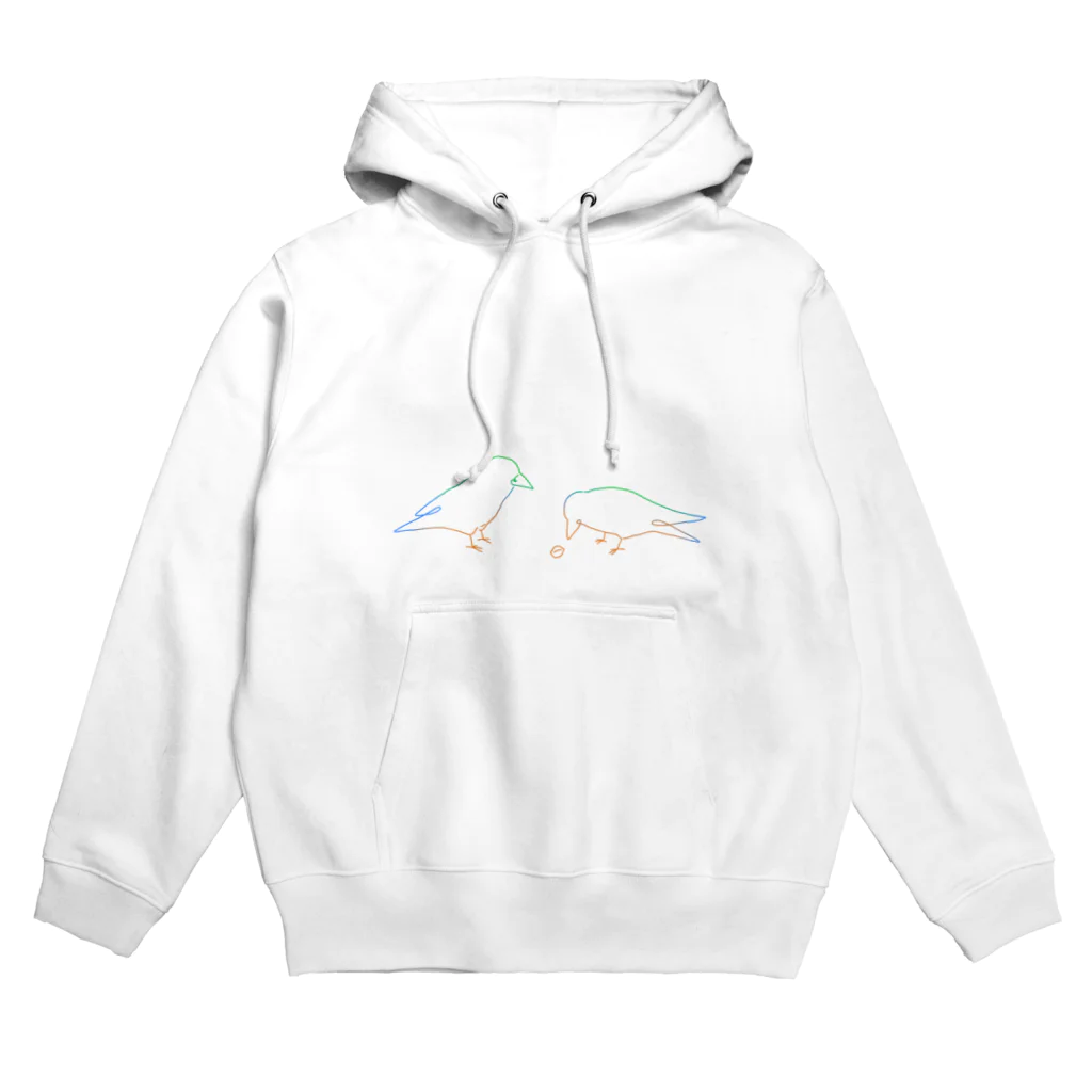 はるあたまのくるみを食べたいカラス Hoodie